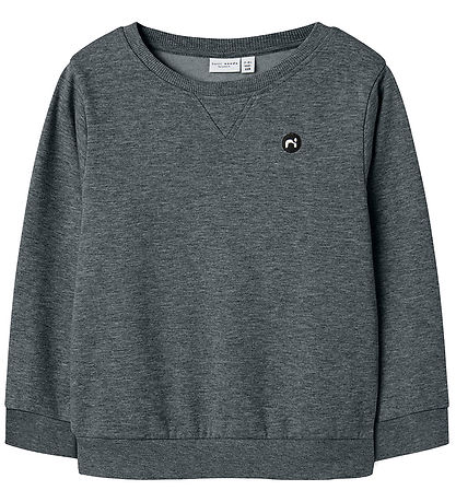 Name It Sweatshirt - Noos - NkmVimo - Dark Grey Melange Name It Sweatshirt - Noos - NkmVimo - Dark Grey Melange