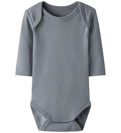 Name It Romper - l/s - 3-pack - Noos - NbmBody - Peyote/W/Tradew