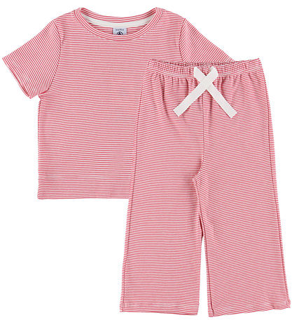Petit Bateau Schlafanzug - Pfingstrose/Marshmallow Petit Bateau Schlafanzug - Pfingstrose/Marshmallow