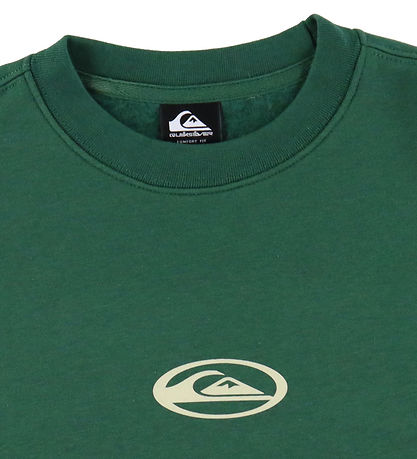 Quiksilver Collegegenser - Grafikk for saltvann - Fotturer Green