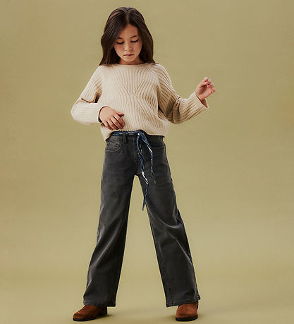 Name It Jeans - Weit - NkfRose - Dark Grey Denim