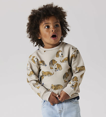 Name It Sweatshirt - NmmKody - Peyote w. Print Name It Sweatshirt - NmmKody - Peyote w. Print