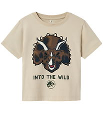 T-Shirt Name It - NmmJogger - Jurassic World - Peyote T-Shirt Name It - NmmJogger - Jurassic World - Peyote