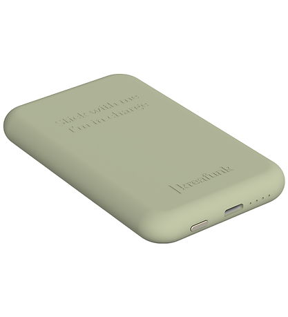 Batterie Externe Kreafunk - pourCHARGE Qi - Dusty Olive - 5 000 