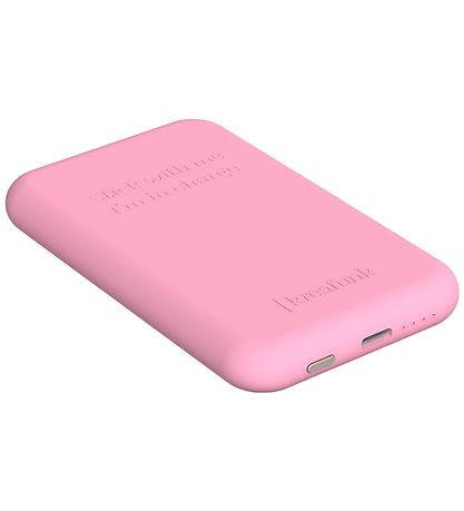 Batterie Externe Kreafunk - pourCHARGE Qi - Frais Rose - 5 000 m Batterie Externe Kreafunk - pourCHARGE Qi - Frais Rose - 5 000 m