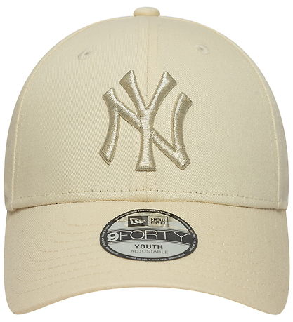 New Era Derhúfa - 9Forty - New York Yankees - Ljósbrúnn