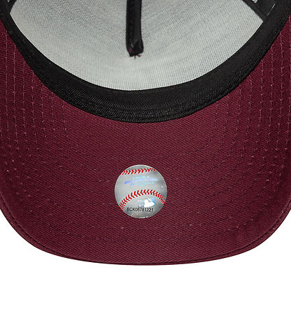 New Era Lippis - Rekkakuski - Tummanpunainen