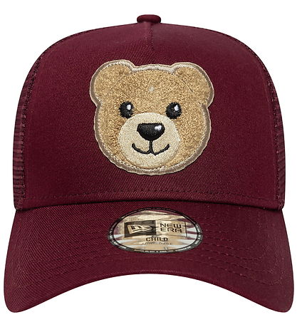 New Era Cap - Trucker - Bear - Dark Red New Era Cap - Trucker - Bear - Dark Red