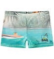 Molo Swim Trunks - UV50+ - Norton Placed - Leo On Surf Molo Swim Trunks - UV50+ - Norton Placed - Leo On Surf