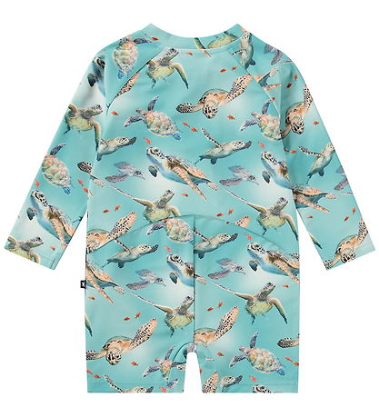 Molo Coverall Swimsuit - UV50+ - Neka - Baby Turtles