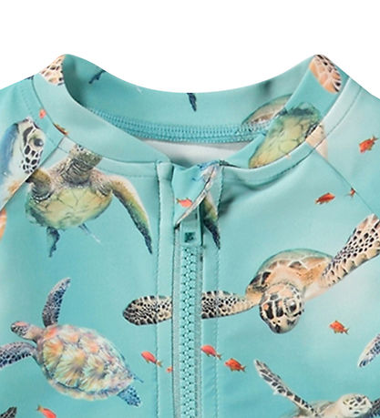 Molo Coverall Swimsuit - UV50+ - Neka - Baby Turtles