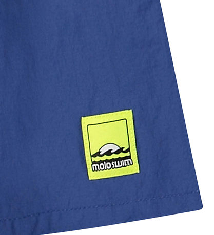 Molo Swim Shorts - UV50+ - Niko Solid - Mazarine Blue