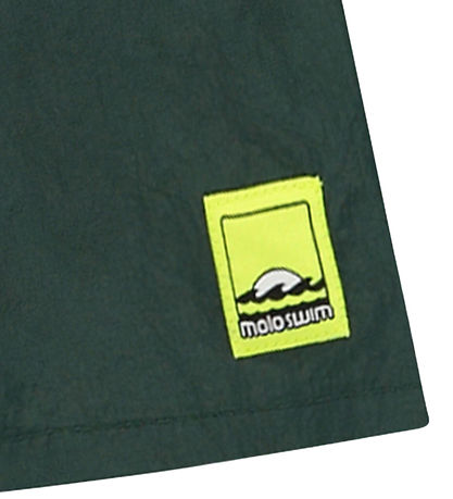 Molo Swim Shorts - UV50+ - Niko Solid - Wood Green