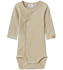 Name It Bodysuit l/s - Rib - NbnLille - Peyote Name It Bodysuit l/s - Rib - NbnLille - Peyote