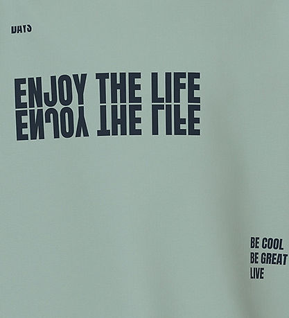 T-Shirt Name It - NkmVictor - Jadéite/Enjoy Le Life Soyez Cool T-Shirt Name It - NkmVictor - Jadéite/Enjoy Le Life Soyez Cool