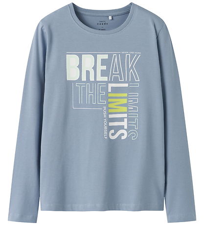 Blouse Name It - NkmVux - Dusty Blue/Briser les limites Blouse Name It - NkmVux - Dusty Blue/Briser les limites