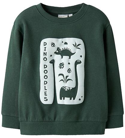 Sweat-shirt Name It - NmmVoder - Garden Topiaire/Dino Doodles Sweat-shirt Name It - NmmVoder - Garden Topiaire/Dino Doodles