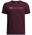 Under Armour T-shirt - Logo Wordmark - Dark Maroon Under Armour T-shirt - Logo Wordmark - Dark Maroon