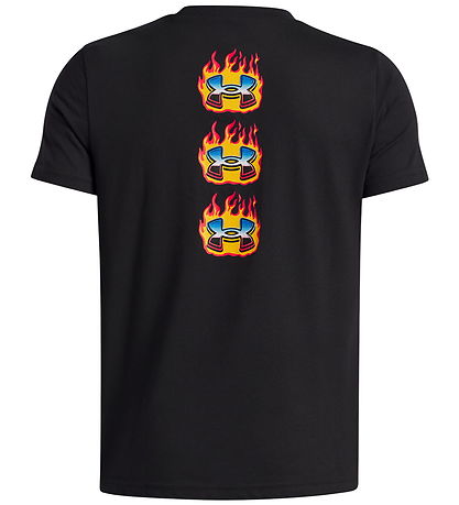 Under Armour Stuttermabolur - Orðamerki loga