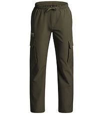 Under Armour Track Pants - Icon Woven - Marine OD Green Under Armour Track Pants - Icon Woven - Marine OD Green