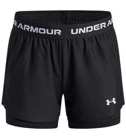 Under Armour Íþróttastuttbuxur - Tech Play Up 2-I-1- Svart