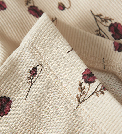Lil' Atelier Leggings - Rib - NbfLavo - Turtledove Lil' Atelier Leggings - Rib - NbfLavo - Turtledove