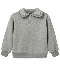 Sofie Schnoor Sweatshirt - Elissk - Grijs Gevlekt Sofie Schnoor Sweatshirt - Elissk - Grijs Gevlekt