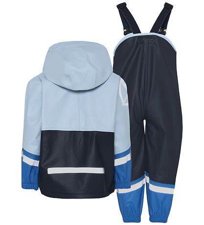 Didriksons Regenkleidung m. Träger - Waterman - PU - Navy Didriksons Regenkleidung m. Träger - Waterman - PU - Navy