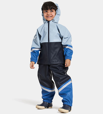 Didriksons Regenkleidung m. Träger - Waterman - PU - Navy Didriksons Regenkleidung m. Träger - Waterman - PU - Navy