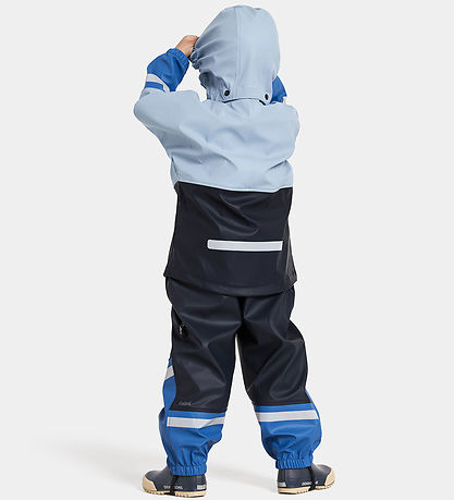Didriksons Regenkleidung m. Träger - Waterman - PU - Navy Didriksons Regenkleidung m. Träger - Waterman - PU - Navy