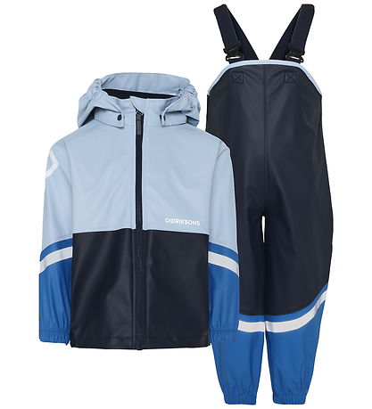Didriksons Regenkleidung m. Träger - Waterman - PU - Navy Didriksons Regenkleidung m. Träger - Waterman - PU - Navy