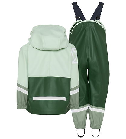Didriksons Regnföt M. axlaböndum - Waterman - PU - Fura Green