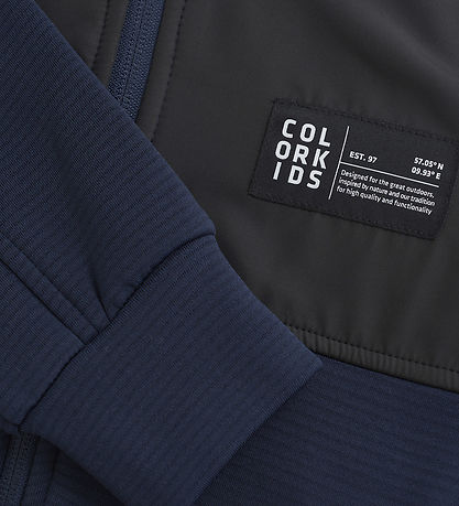 Veste polaire Color Kids - Total Eclipse