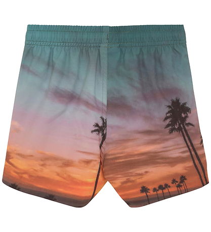 Color Kids Swim Shorts - AOP - Orange Pop Color Kids Swim Shorts - AOP - Orange Pop