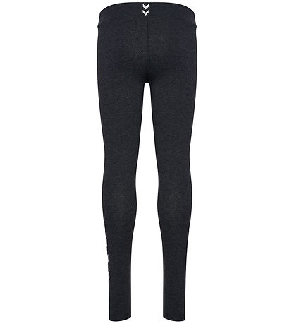 Hummel Leggings - hmlJR - Black Melange Hummel Leggings - hmlJR - Black Melange