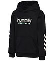 Hummel Hoodie Logo Hoodie - hmlJr - Black Hummel Hoodie Logo Hoodie - hmlJr - Black
