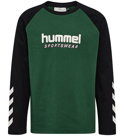 Hummel Blouse - hmlJr Logo - Dark Green