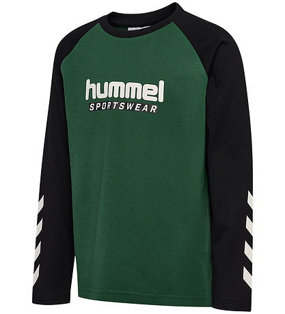 Hummel Blouse - hmlJr Logo - Dark Green