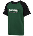 Hummel T-shirt - HmlJr Logo - Dark Green Hummel T-shirt - HmlJr Logo - Dark Green
