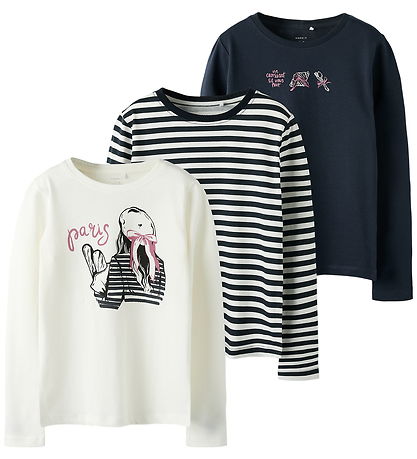 Chemisier Name It - 3 Pack - NkfNiana - Dark Sapphire Chemisier Name It - 3 Pack - NkfNiana - Dark Sapphire