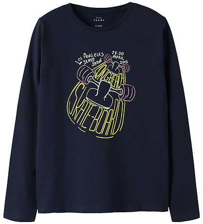 Name It Blouse - NkmVux - 2-Pack - Navy Blazer/Bright White/Skat