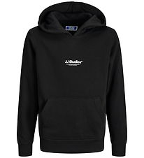 Jack & Jones Hoodie - Noos - JjeSoho - Black w. Logo
