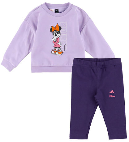 adidas Performance Set - Blouse/Leggings - Minnie Mouse - Powder adidas Performance Set - Blouse/Leggings - Minnie Mouse - Powder