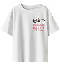 T-Shirt Name It - NkfJixara - Hello Kitty - Bright White T-Shirt Name It - NkfJixara - Hello Kitty - Bright White