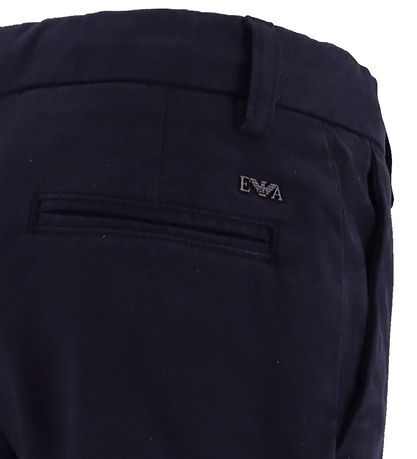 Emporio Armani Trousers - Blue Navy Emporio Armani Trousers - Blue Navy