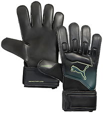 Puma Goalkeeper Gloves - Ultra Play - Puma Black/Fizzy Light/Gre Puma Goalkeeper Gloves - Ultra Play - Puma Black/Fizzy Light/Gre