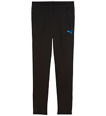 Puma Track Pants - Individual Cup - Black w. Blue Puma Track Pants - Individual Cup - Black w. Blue