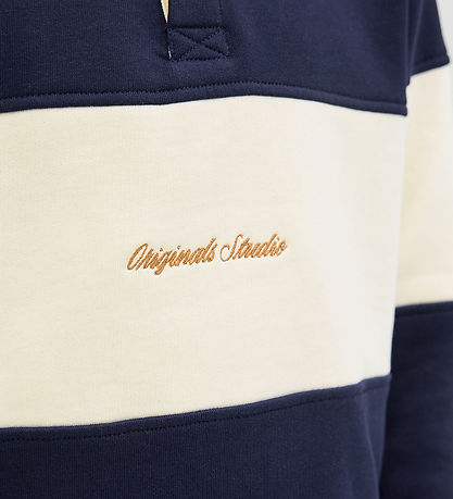 Sweat-shirt Jack & Jones - Polo - JorNorrbro - Ocean Caverne Sweat-shirt Jack & Jones - Polo - JorNorrbro - Ocean Caverne