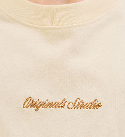 Jack & Jones T-shirt - Noos - JorNorrebro - Antique White w. Log Jack & Jones T-shirt - Noos - JorNorrebro - Antique White w. Log