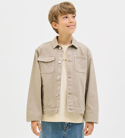 Jack & Jones T-shirt - Noos - JorNorrebro - Antique White w. Log Jack & Jones T-shirt - Noos - JorNorrebro - Antique White w. Log
